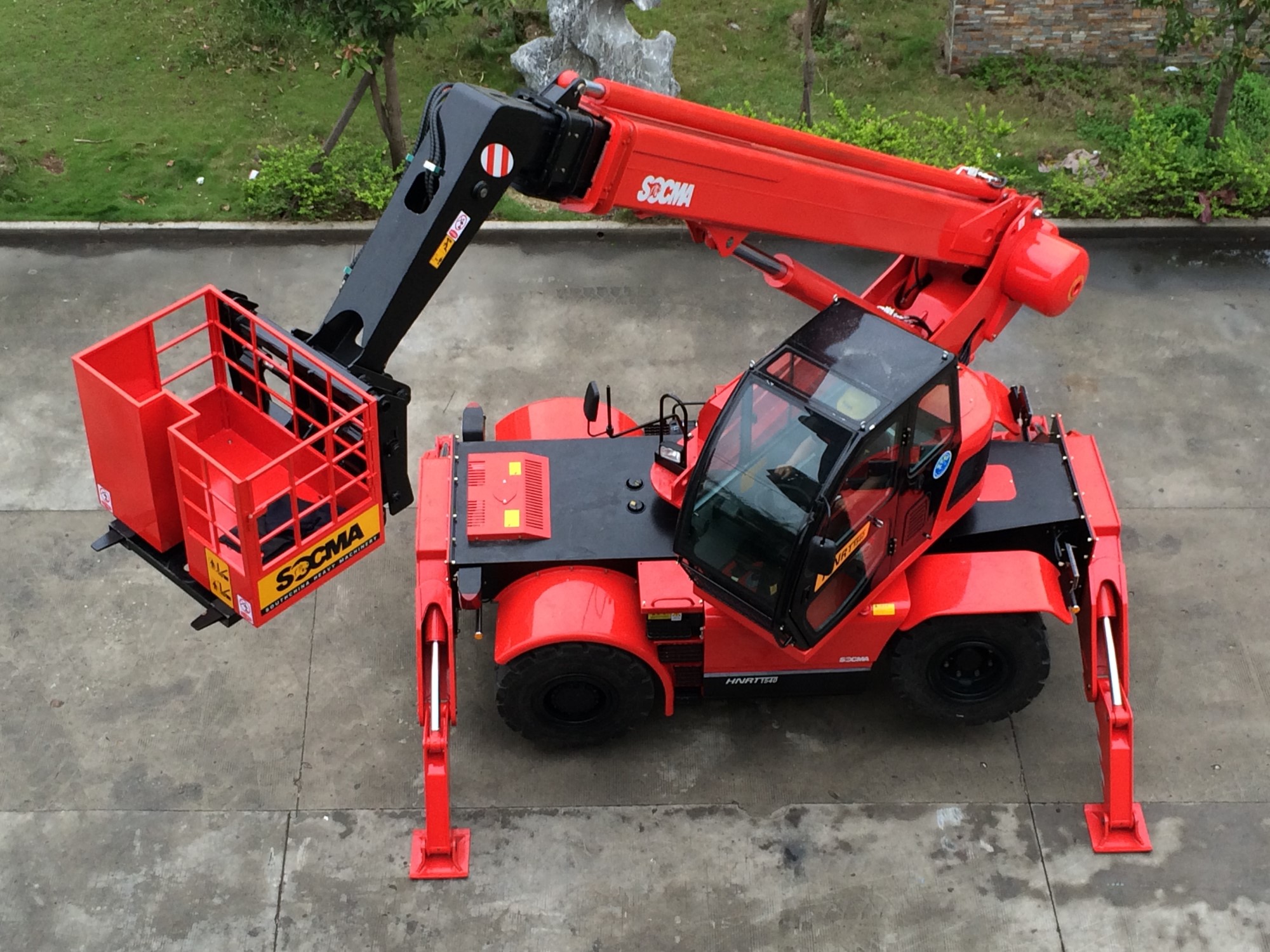 4 Ton Rotated Telehandler