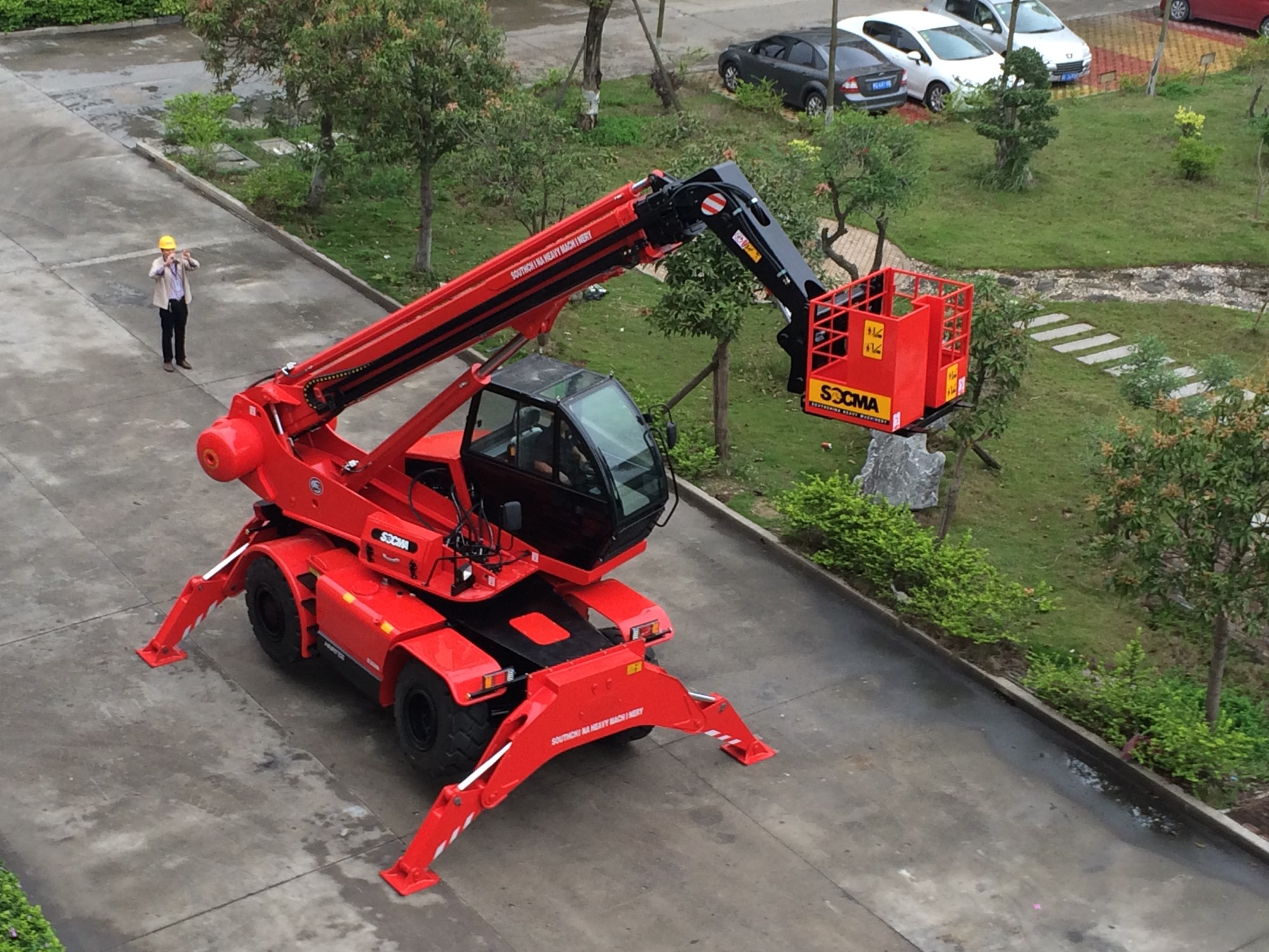 4 Ton Rotated Telehandler
