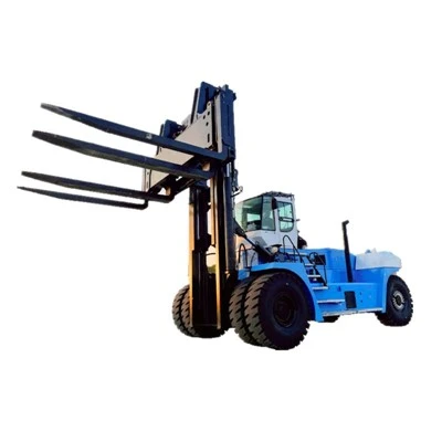 SOCMA 65ton Diesel Forklift Heavy Duty Forklift Rau Steel Mills Cement Prefabrication Plants Cua Fais Tsheb Thauj