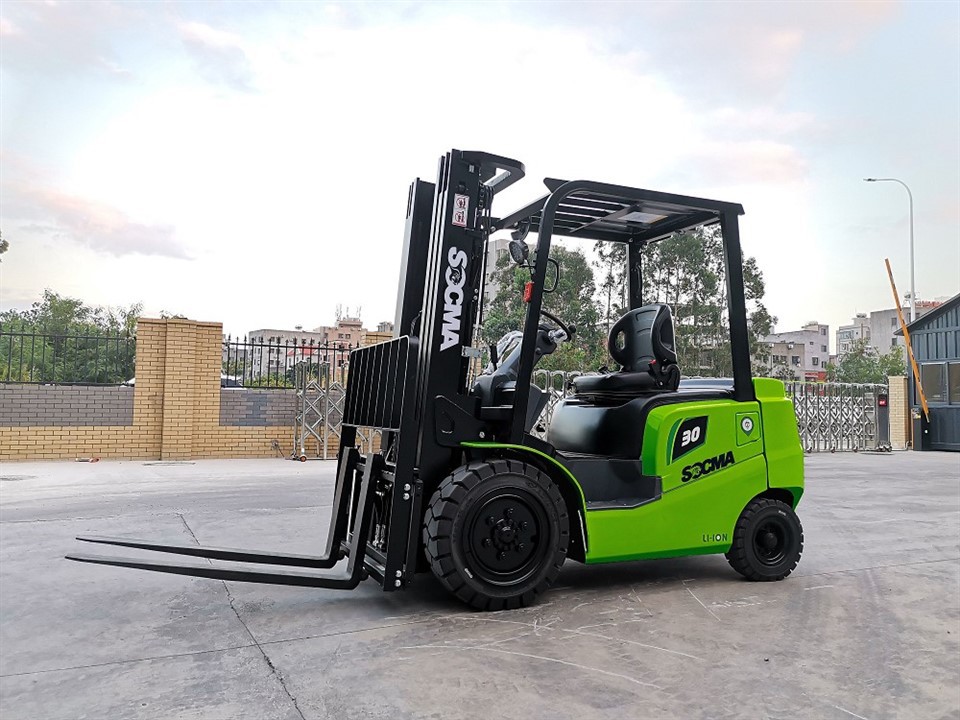 SOCMA 3 Tons 3t Electric Forklift