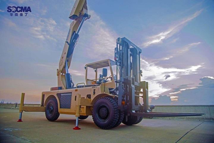 Ntau Hauv Cov Dej Lift Forklift Crane 50 Nyhav Ib Toos
