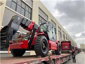 7t Telehandler Nrog 17m Lifting Qhov Siab