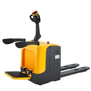 Pallet Truck Nrog Lithium Roj Teeb