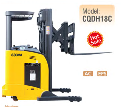 1.8tons 1.8t Electric Fork Reach Truck