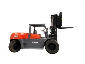 12 Tuj Diesel Forklift Ua Haujlwm hauv Thawv